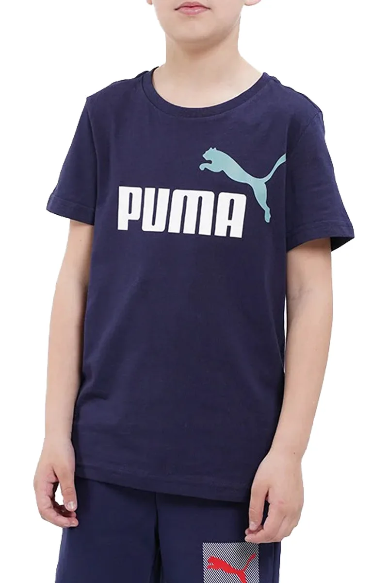 Μπλούζα Κοντομάνικη Puma ESS+ 2 Col Logo Tee B 586985-96 Αγόρι