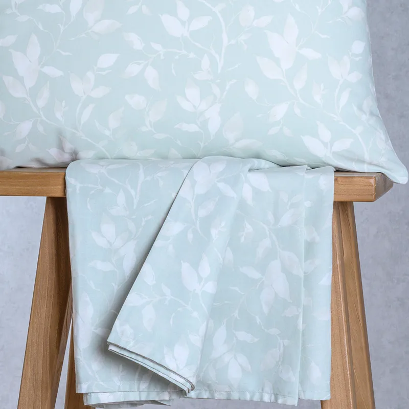 Σεντόνι Υπέρδιπλο Με Λάστιχο Σετ Melinen Ultra Pearl Blue