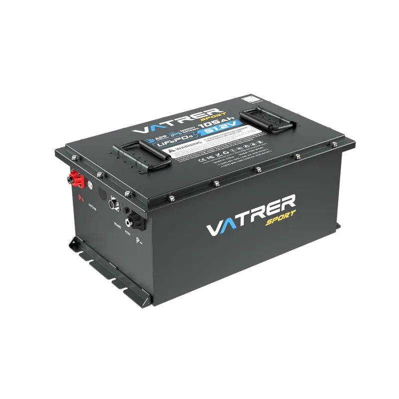 Vatrer 48V 105Ah Lithium Battery for UTV/ATV/Golf Cart
