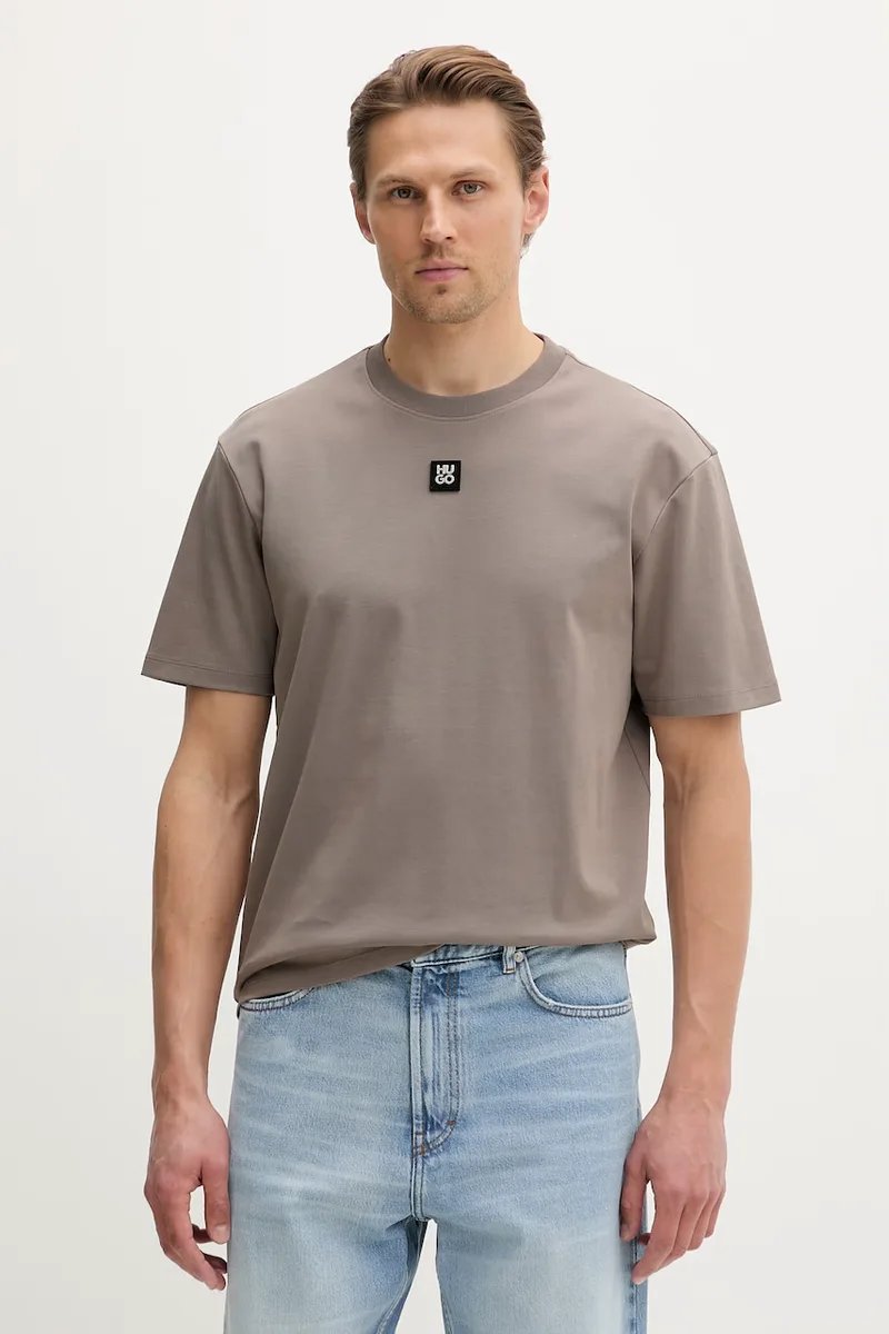 HUGO t-shirt ανδρικό βαμβακερό Dalile