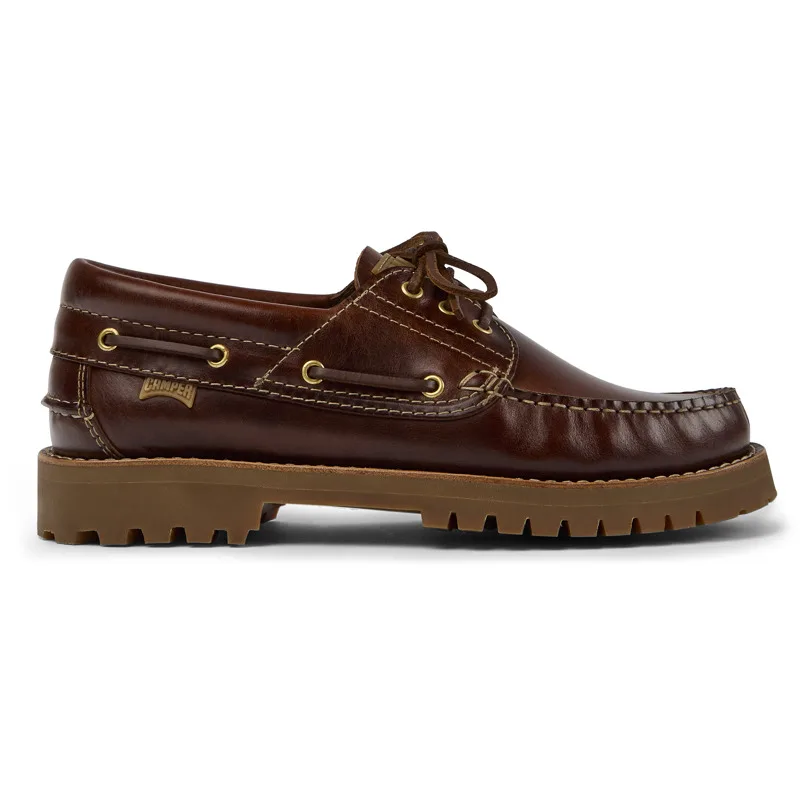 CAMPER Nautico - Casual παπούτσια Για Ανδρικα - Καφέ, Μέγεθος 39, Smooth leather