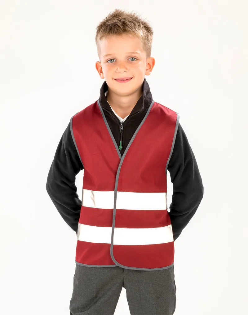 Παιδικό Γιλέκο Υψηλής Ορατότητας R200JEV Result Safe-Guard Burgundy