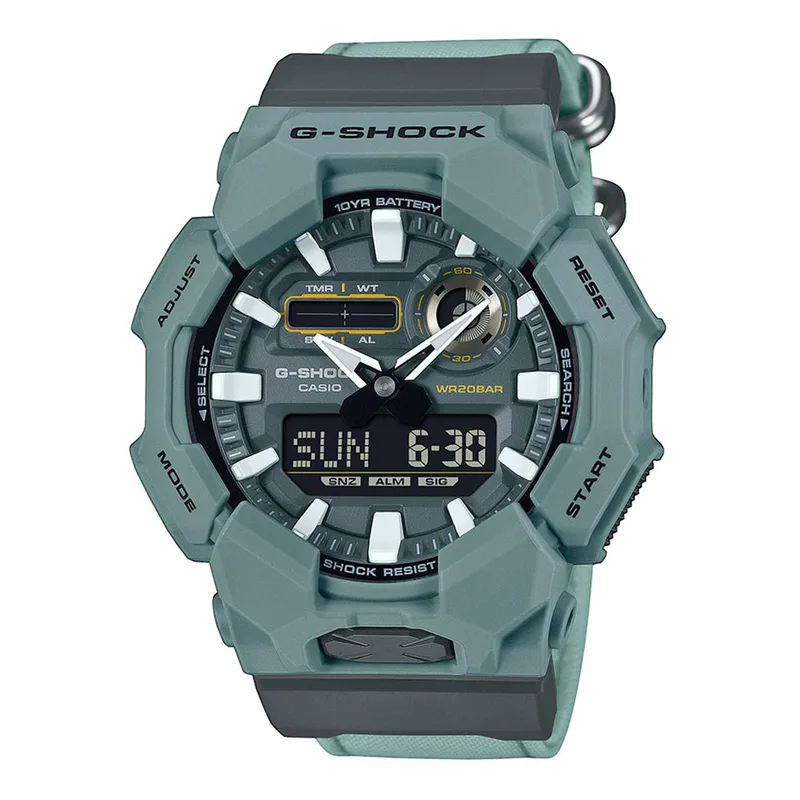 CASIO G-SHOCK Petrol Cordura Strap GA-010CE-2A