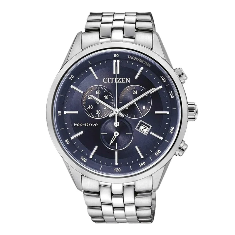 CITIZEN Eco Drive Stainless Steel Chronograph AT2141-52L