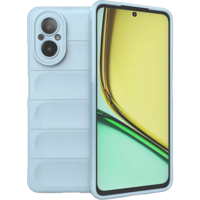 Θήκη Realme C67 4G Techsuit Magic Shield Σιλικόνης - Blue (5949419113954)