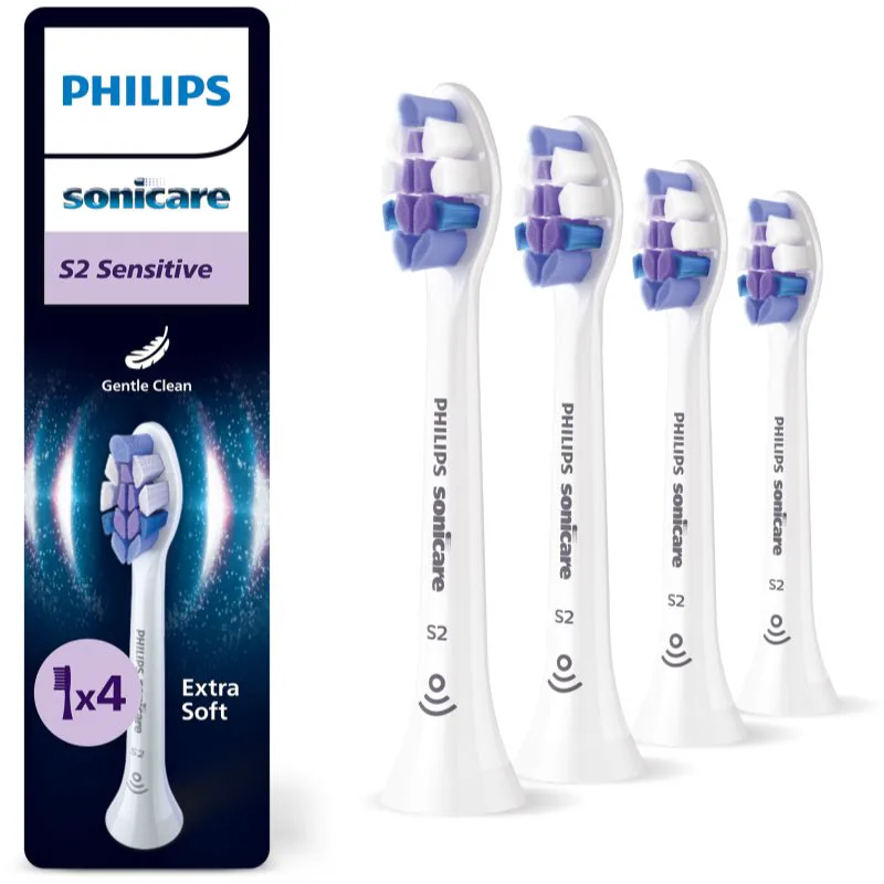 Philips Sonicare Sensitive HX6054/87 ανταλλακτική κεφαλή για οδοντόβουρτσα 4 τμχ