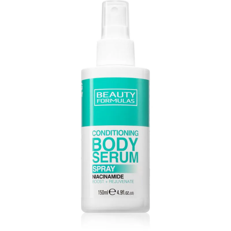 Beauty Formulas Niacinamide ορός σώματος με ενυδατικό αποτέλεσμα σε σπρέι 150 ml