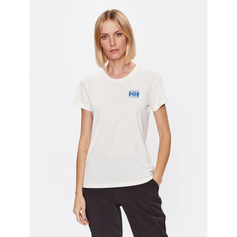 Helly Hansen T-Shirt 63083 Κίτρινο Regular Fit