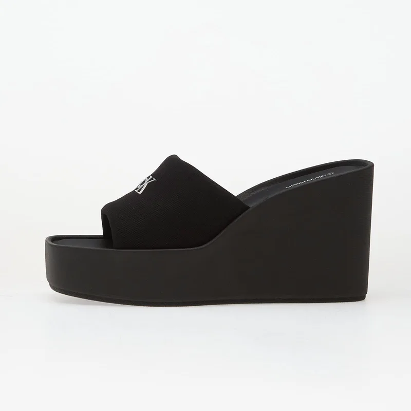 Sneakers Calvin Klein Wedge 70 Sandal Canv Black EUR 36