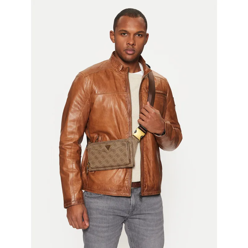 Τσαντάκι Guess HMSILO P5114 Καφέ