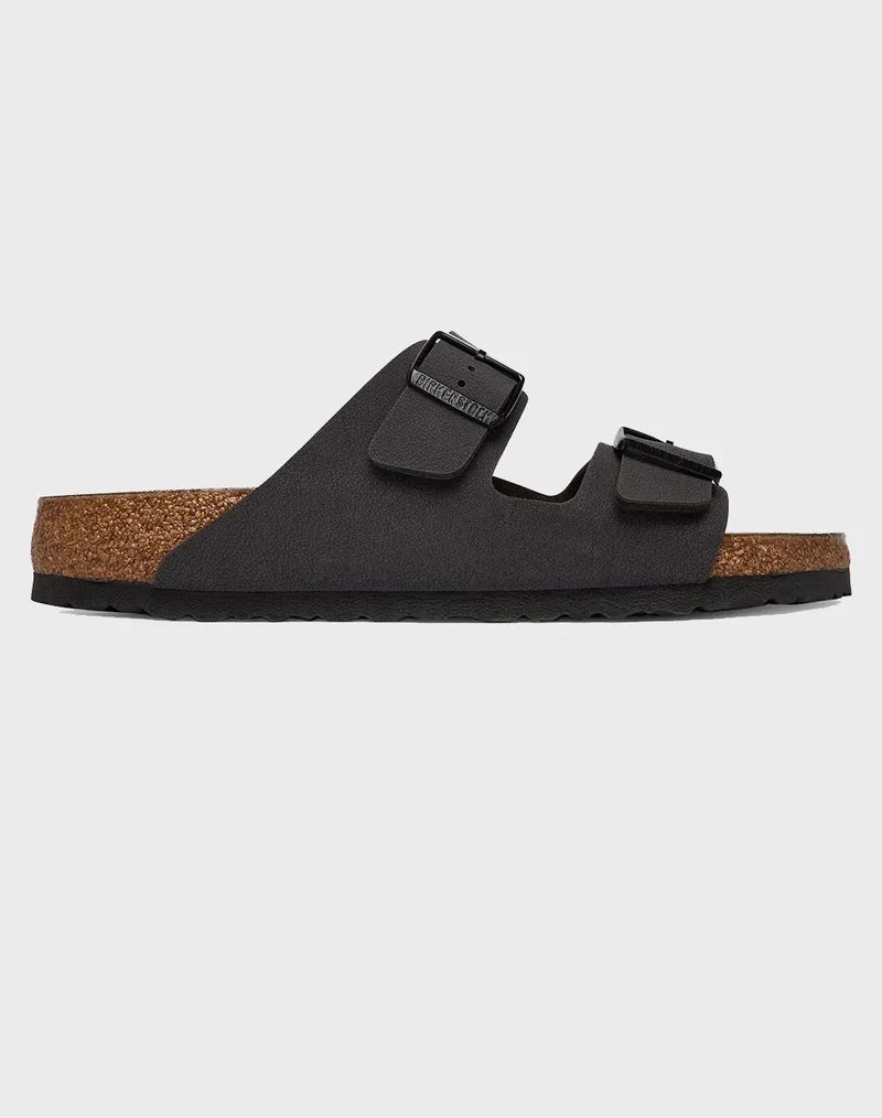 BIRKENSTOCK S26 SYNTHETICS ARIZONA BFBC VELVET GRAY/BLACK BUCKLES 35 - 50 REGULAR SEASONAL ΠΑΠΟΥΤΣΙ UNISEX 1032045003550-VELGRABLA DarkSlateGrey