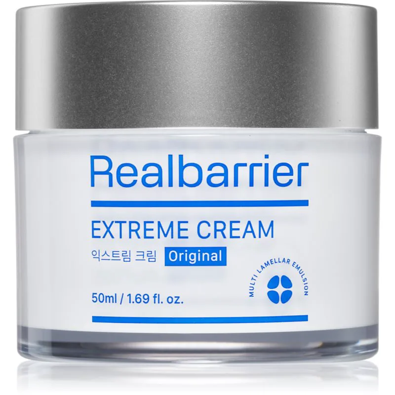 Real Barrier Barrier Solution Extreme εντατικά ενυδατική κρέμα για ευαίσθητη και ξηρή επιδερμίδα 50 ml