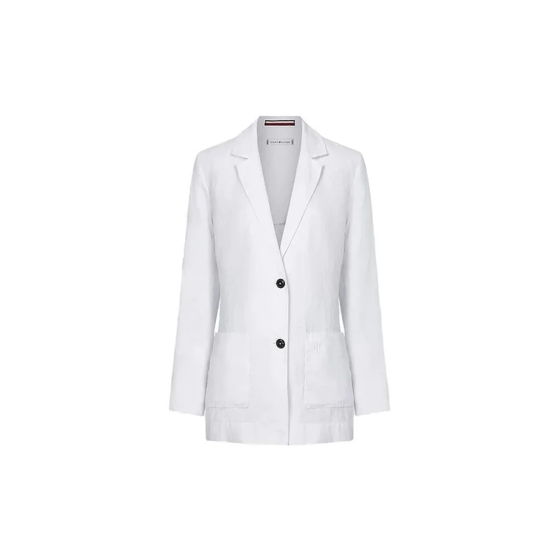 Σακάκια Tommy Hilfiger LINEN RELAXED SB BLAZER WOMEN