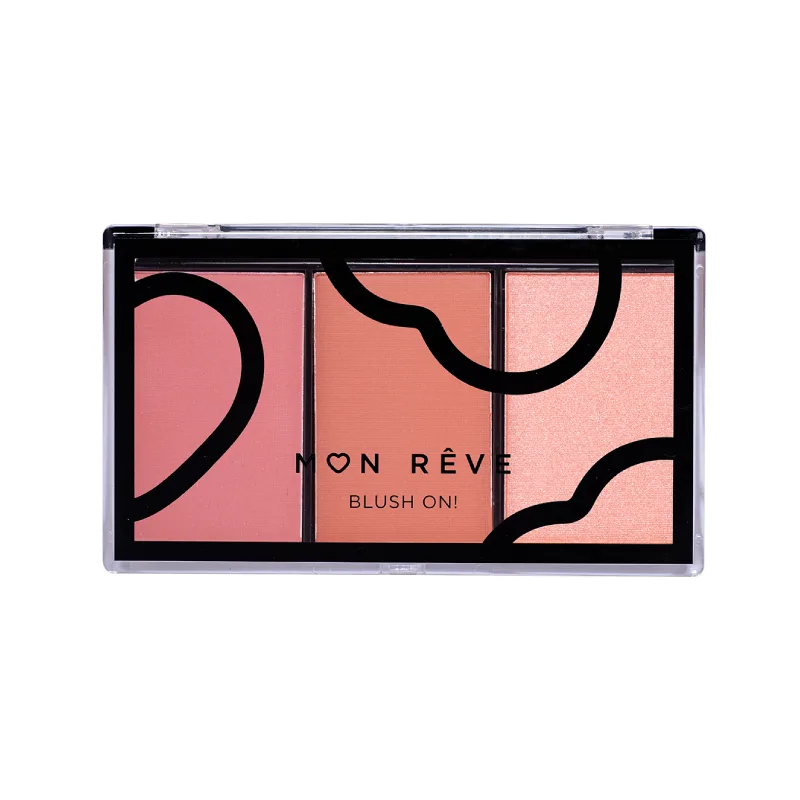 Mon Reve Blush On Trio 02 Earthy