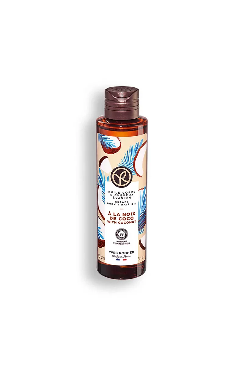 Yves Rocher Body & Hair Oil with Coconut 100 ml - 57384