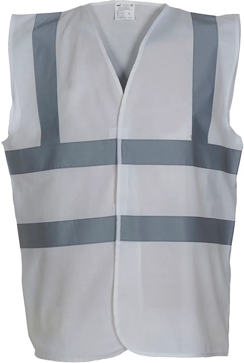 Γιλέκο Ασφαλείας Fluo 2 Yoko HVW100P White