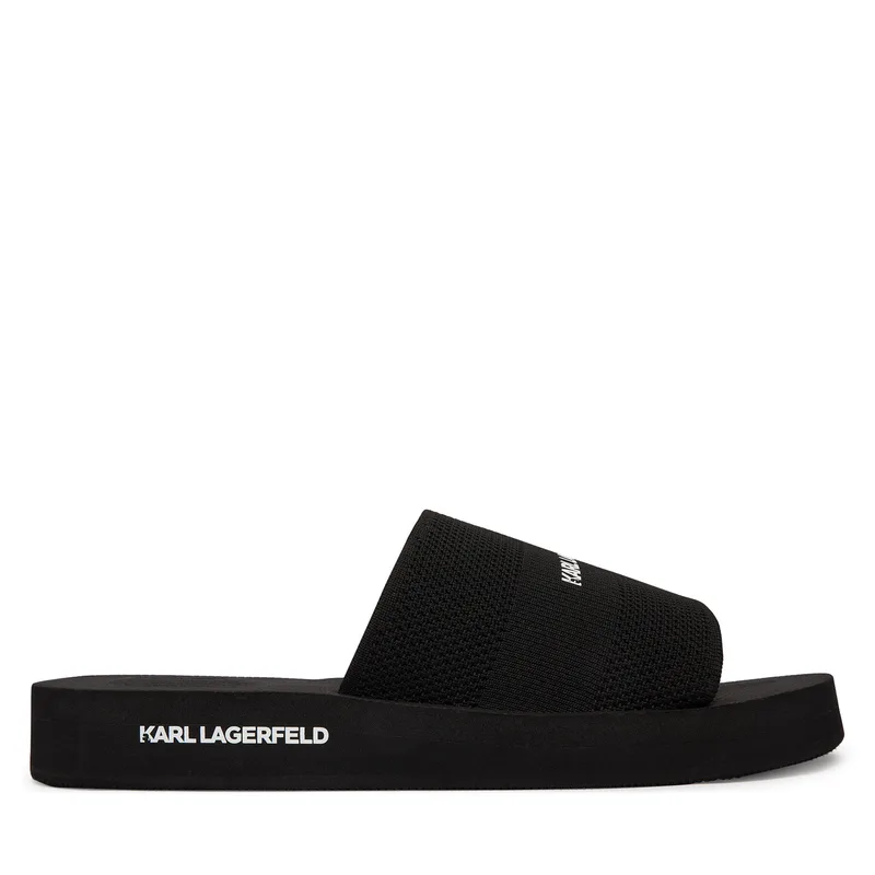 Παντόφλες KARL LAGERFELD Atlantik KL70506A Μαύρο