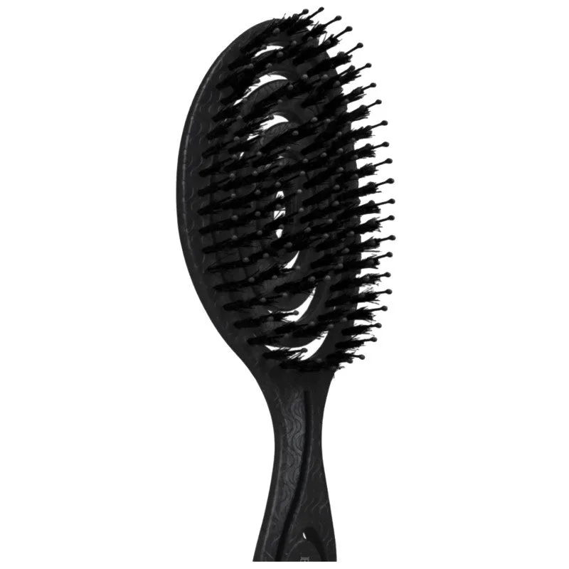Poniks Blackomb Eco hairbrush, various colors, black
