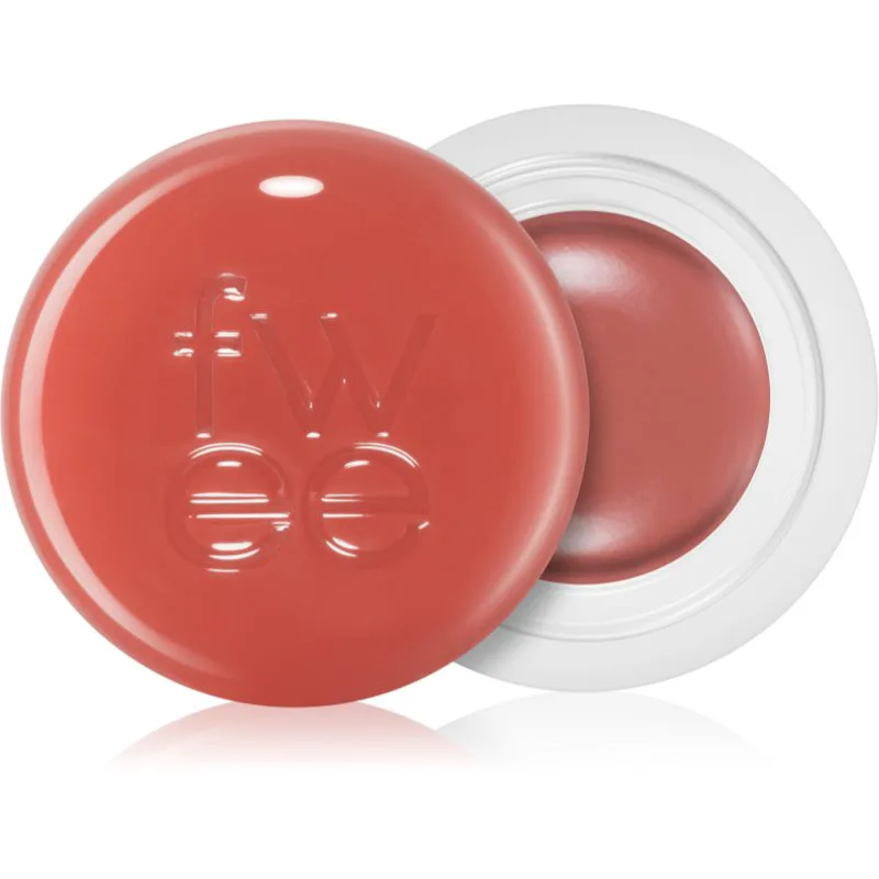 fwee Lip&Cheek Blurry Pudding Pot βάλσαμο για χείλη και μάγουλα με χρώμα απόχρωση RS01 Feel´n (Faded Moment) 5 γρ