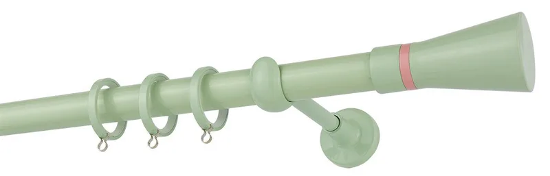 Κουρτινόβεργα Zogometal Color Pop Super Gloss CP4110 Φυστικί - Ροζ