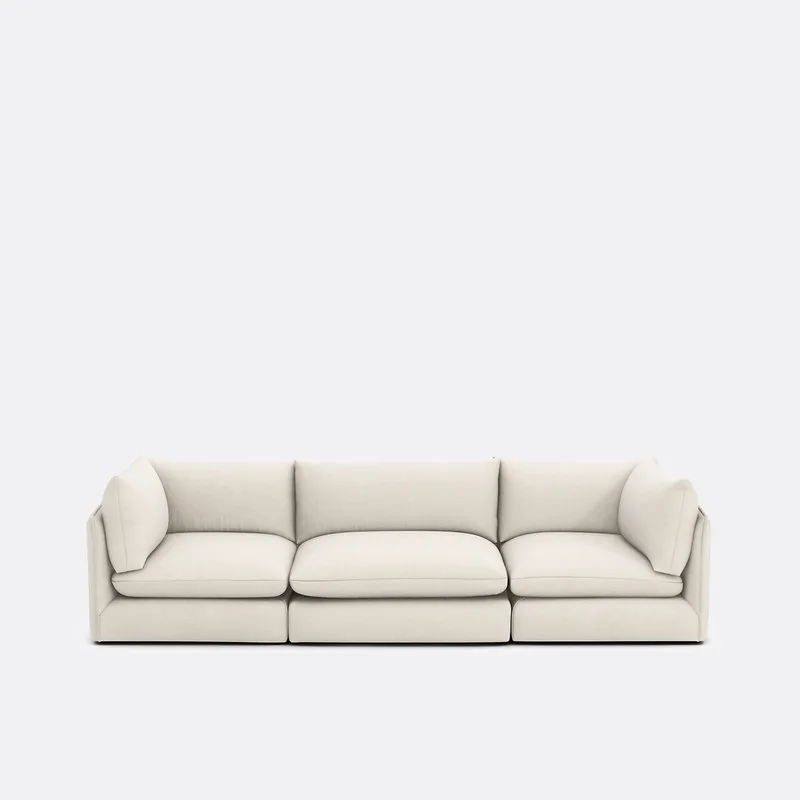 Αρθρωτός καναπές 3 θέσεων Μ105xΠ327xΥ86cm