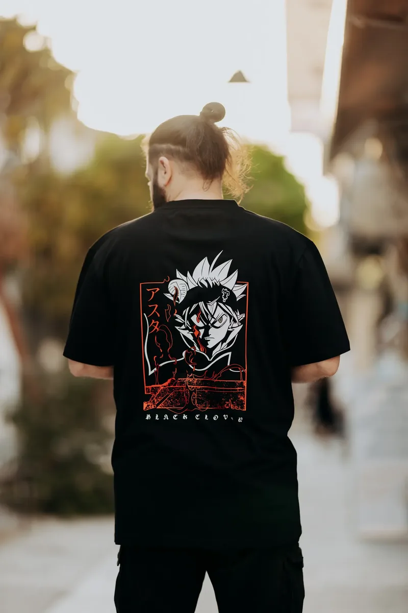 2k Project – Black Clover Asta T-Shirt (Black) (Unisex)