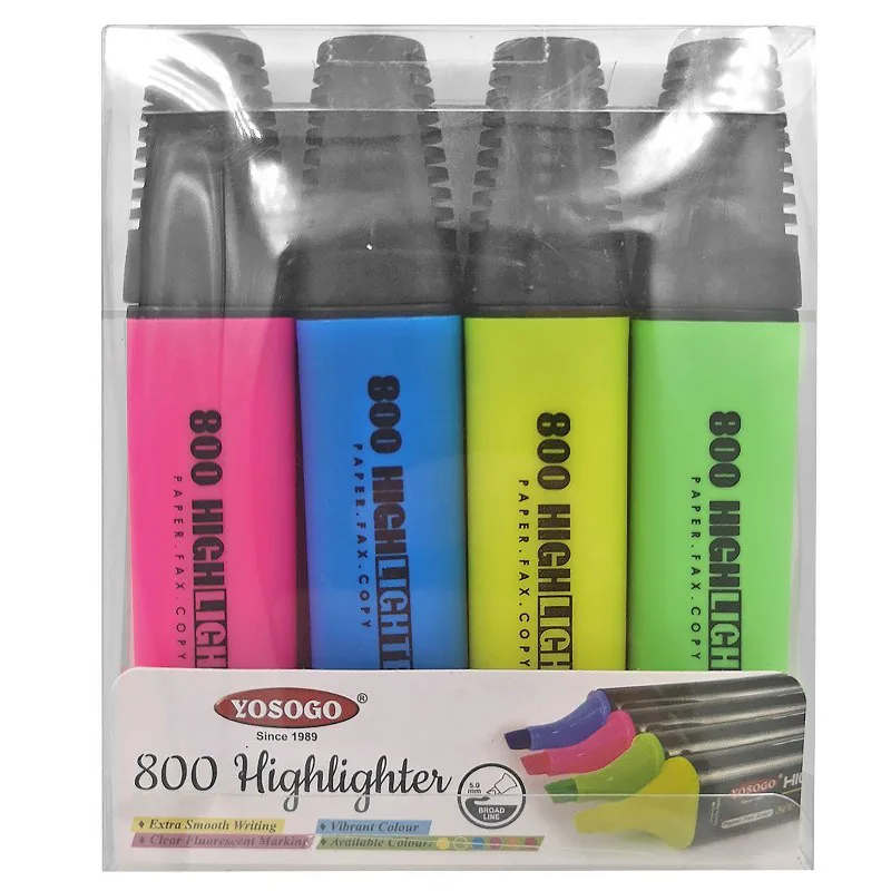 Μαρκαδόροι Υπογράμμισης 5mm Justnote 60-759 - Justnote - 60-759