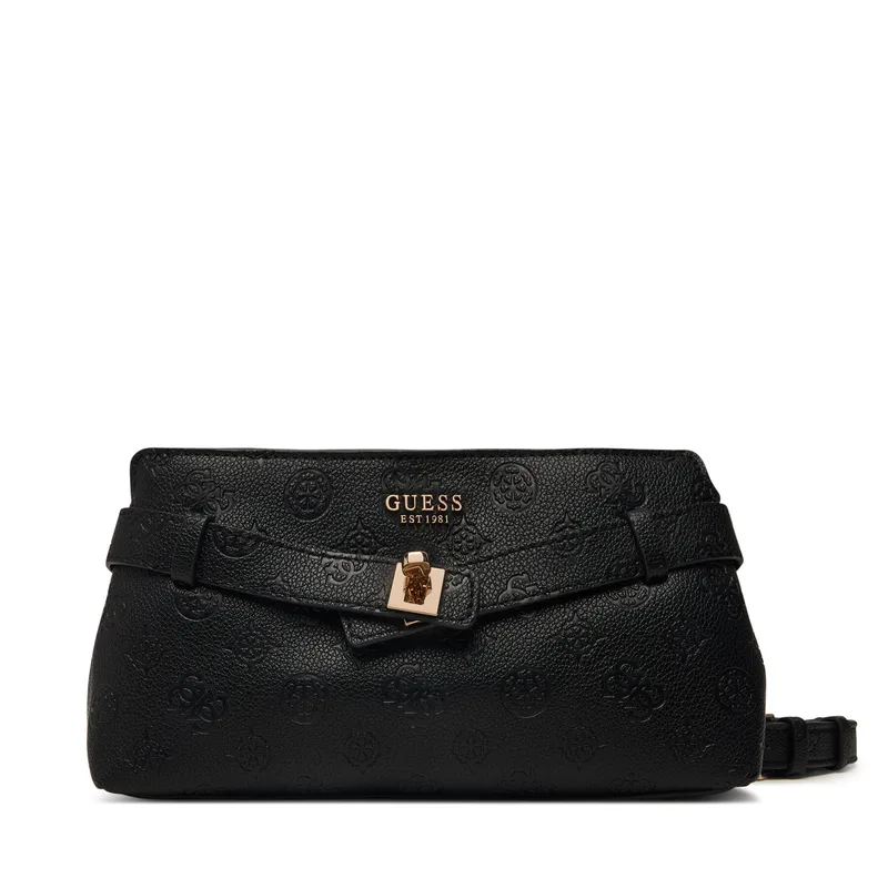 Τσάντα Guess Ella Logo Mini HWPD97 46730 Μαύρο