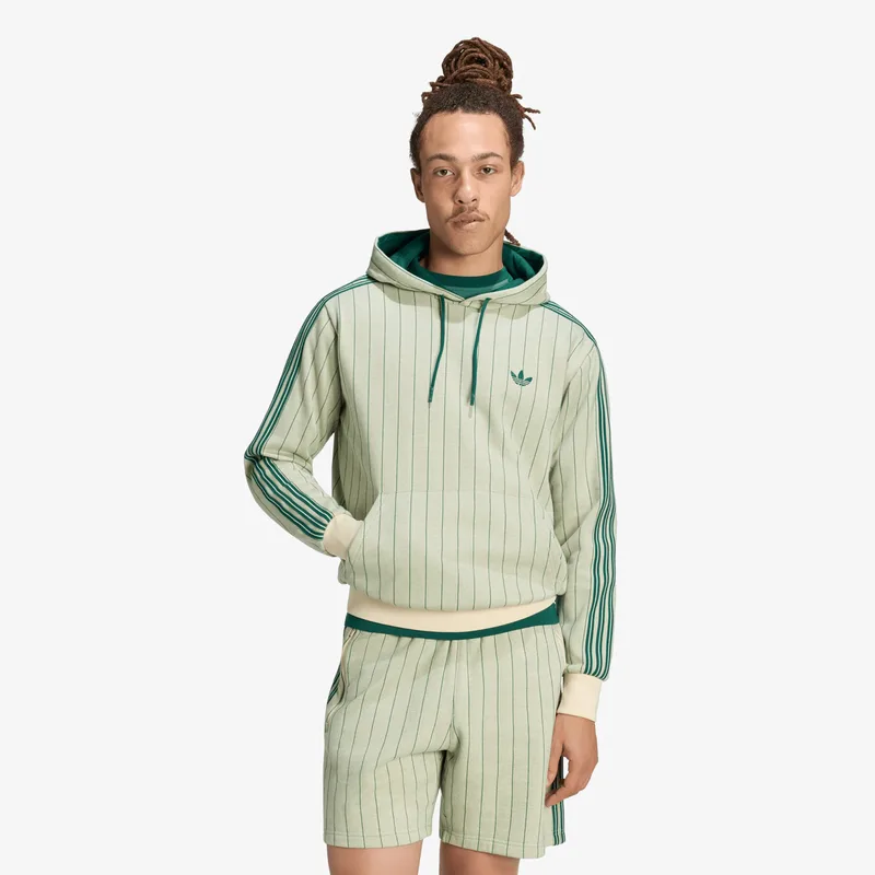 Φούτερ adidas Pinstripes Hoodie Warm Vanilla XL