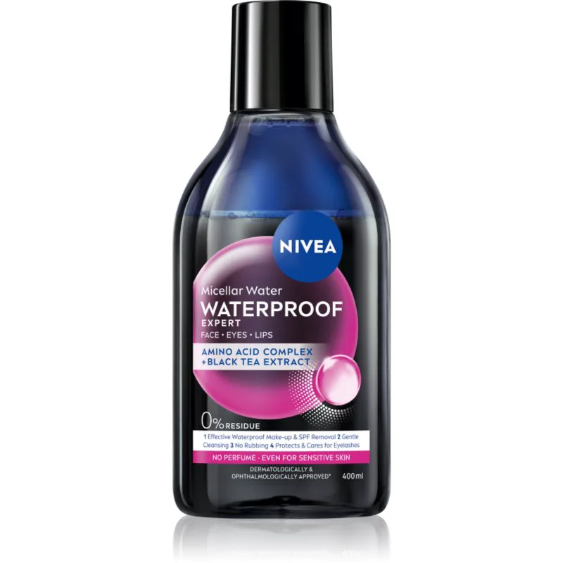 NIVEA Micellar Waterproof διφασικό μικυλλιακό νερό 400 ml