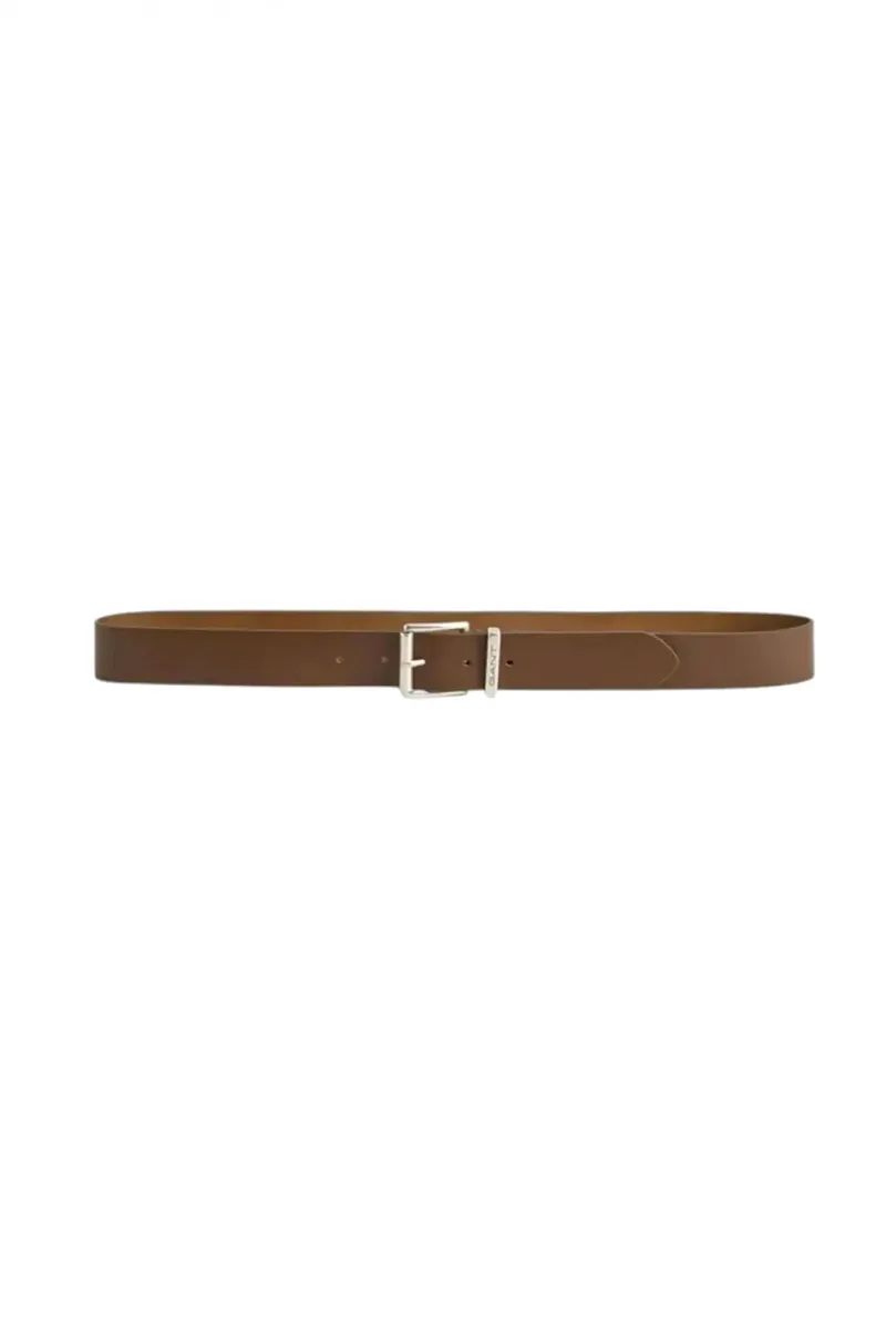 GANT ΖΩΝΗ LEATHER ΚΑΦΕ