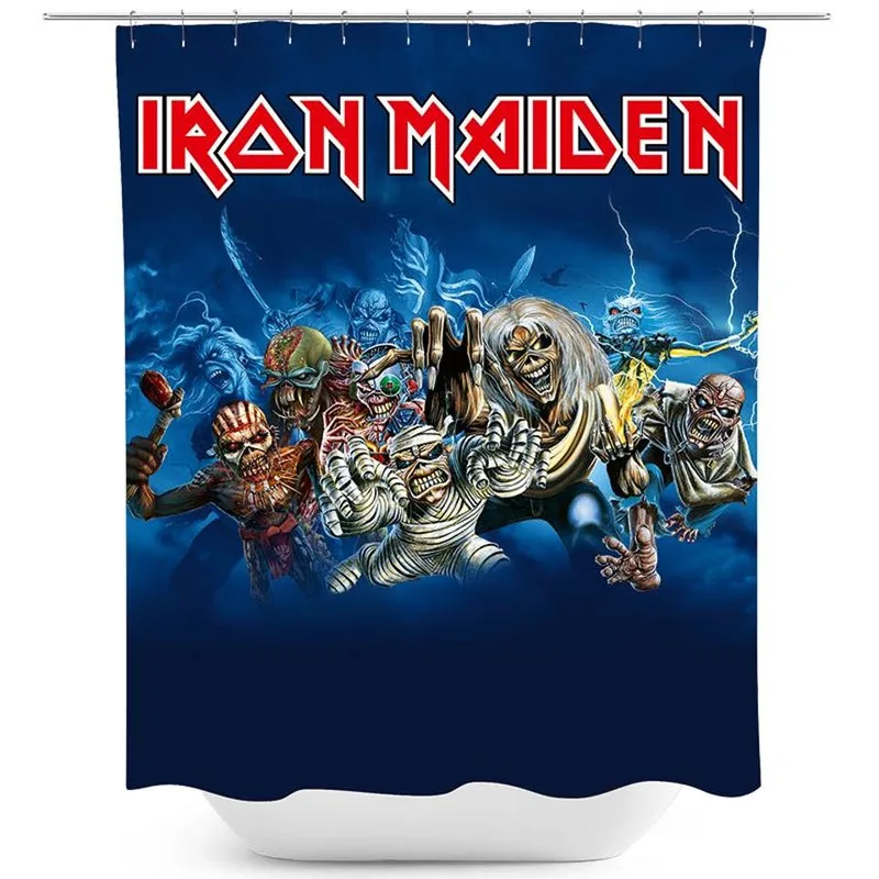 Κουρτίνα Μπάνιου Iron Maiden Wasted Years Shower Curtain 180x200 SCIM03
