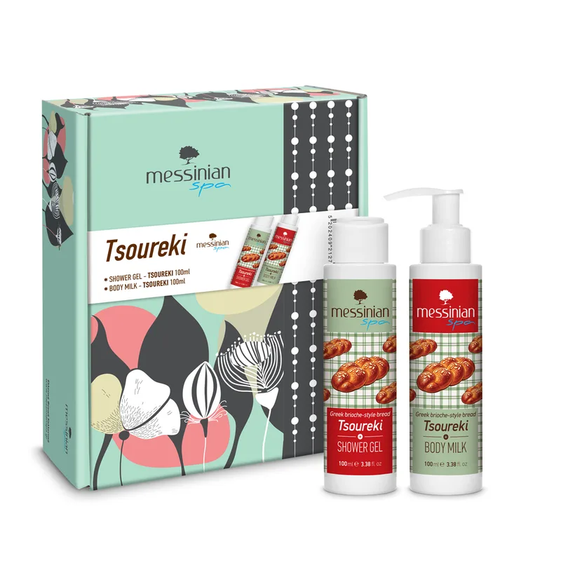 Messinian Spa Promo Happy Easter Αφρόλουτρο Τσουρέκι 100ml & Γαλάκτωμα Σώματος Τσουρέκι 100ml