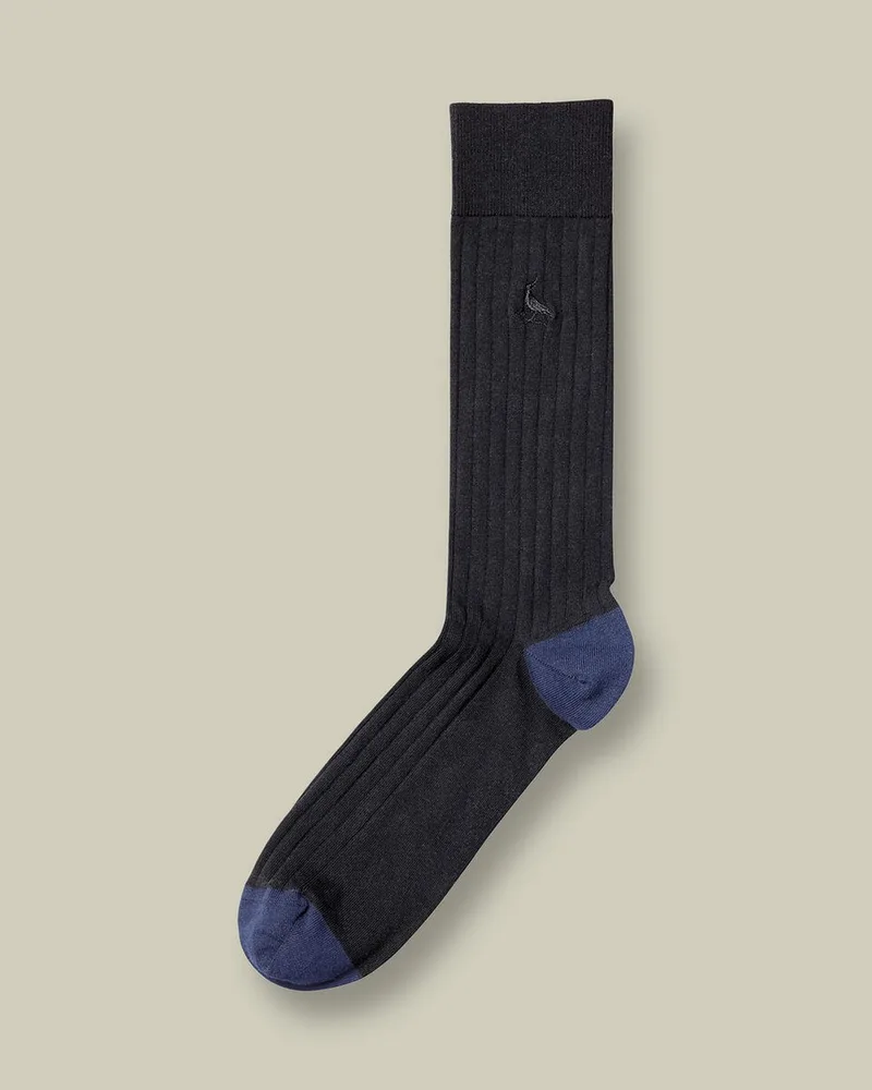 Charles Tyrwhitt Ανδρικές Κάλτσες Cotton Rib