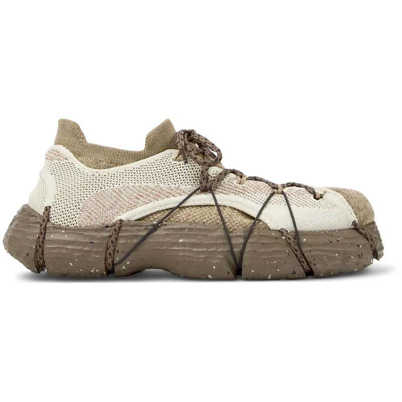 CAMPER Roku - Sneakers Για Ανδρικα - Λευκό,Μπεζ,Nude, Μέγεθος 42, Cotton fabric