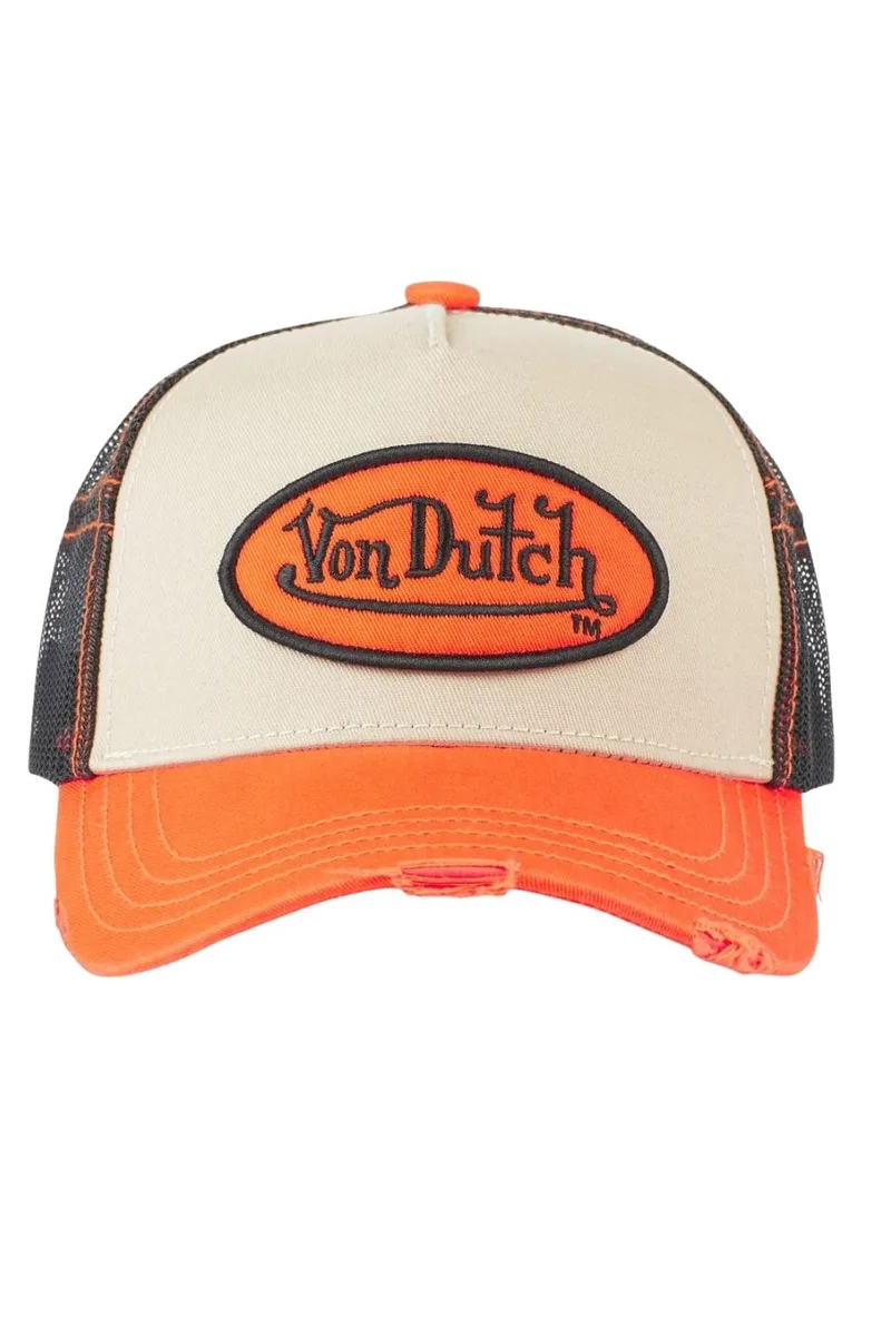 VON DUTCH Καπέλα VD/0/CAS2/SUM/ORA - ΠΟΡΤΟΚΑΛΙ-VD/0/CAS2/SUM/ORA-ORANGE
