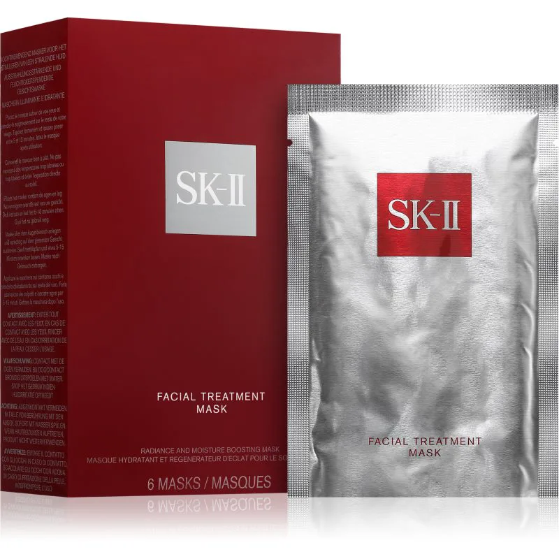 SK-II Facial Treatment Mask υφασμάτινη μάσκα ενυδάτωσης 6 τμχ