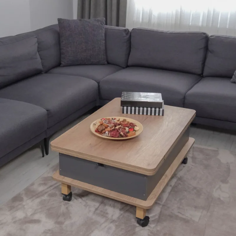 Τραπεζάκι Σαλονιού Helsinki - Anthracite 331Kvn1105 (90x40x60 cm)