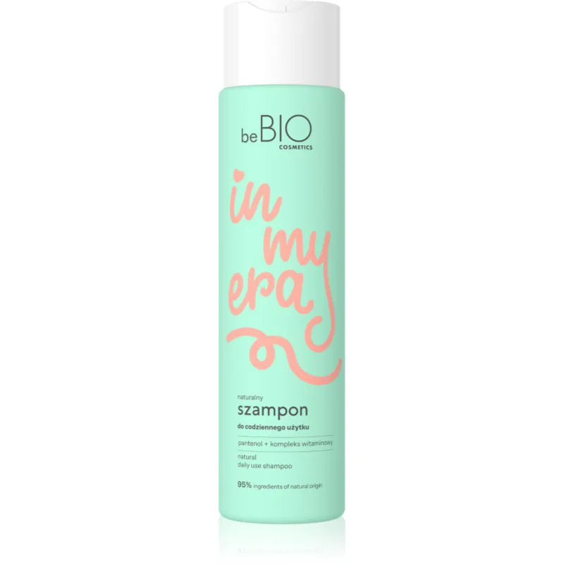 beBIO In My Era Natural Daily Use απαλό σαμπουάν για καθημερινή χρήση 300 ml