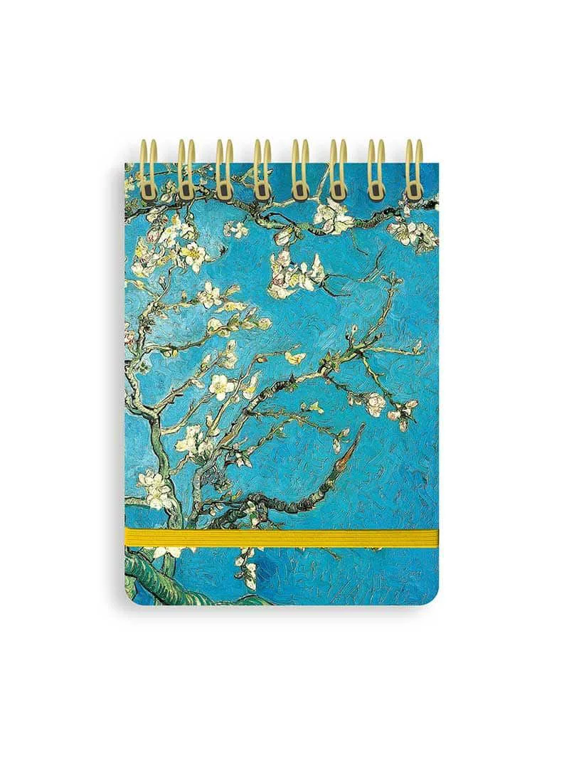 Σημειωματάριο σπιράλ Flame Tree Vincent van Gogh: Almond Blossom