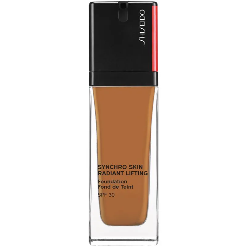 Shiseido Synchro Skin Radiant Lifting Foundation λαμπρυντικό ανυψωτικό μεικ απ SPF 30 απόχρωση 440 Amber 30 ml
