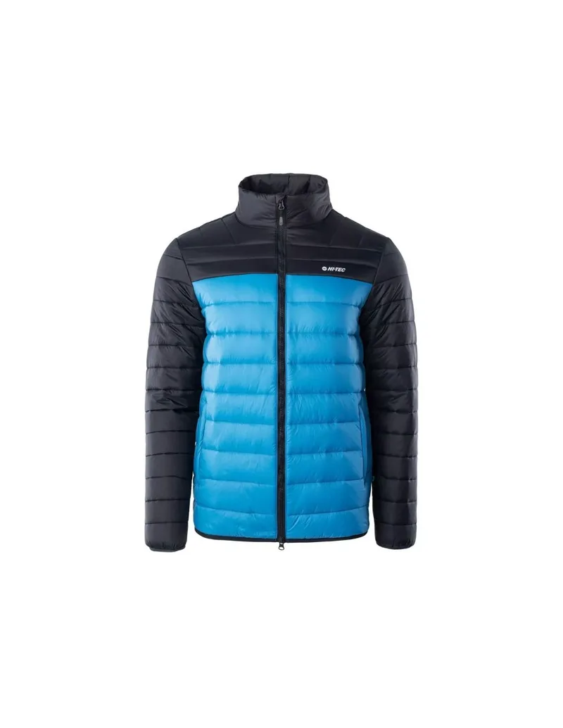 Hi-Tec Κοντό Γυναικείο Puffer Μπουφάν για Χειμώνα Μπλε 92800396759