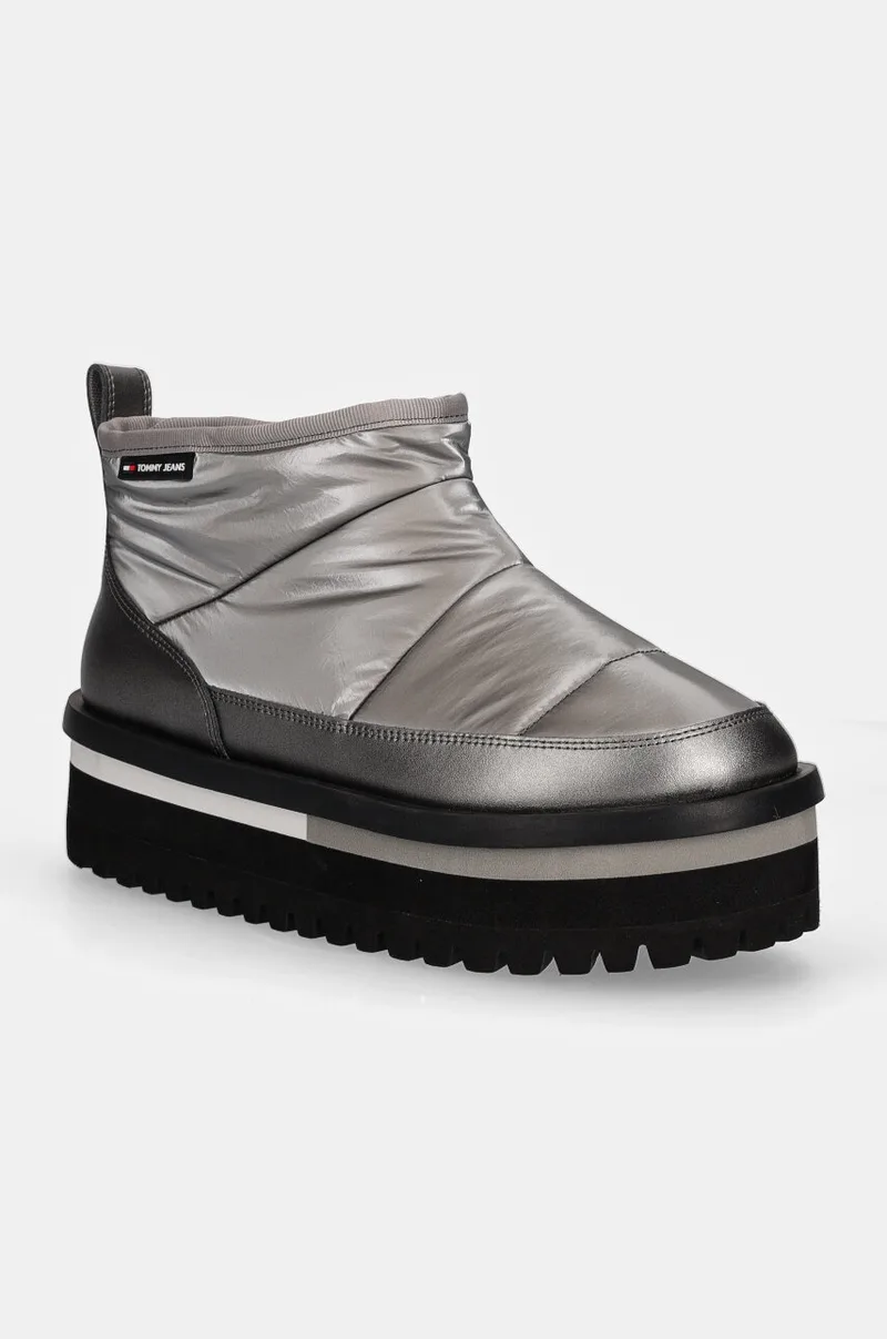 Μπότες χιονιού Tommy Jeans TJW NYLON FLATFORM BOOT WL