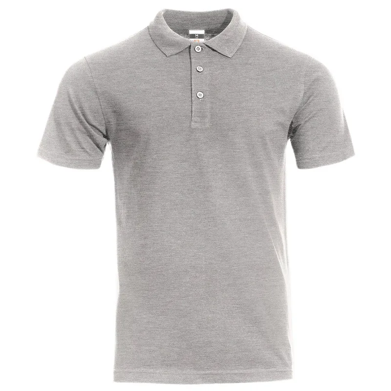 NAOS Μπλουζάκι πόλο STENSO 02002075 Gray Melange