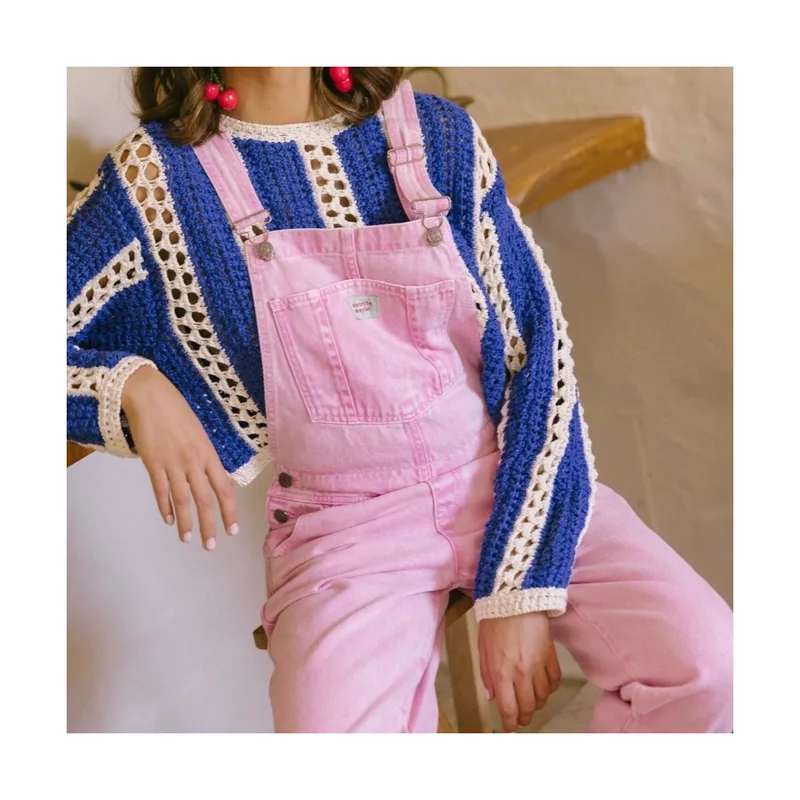 Ολόσωμες φόρμα Favorite People Fuchsia Overalls - Ροζ