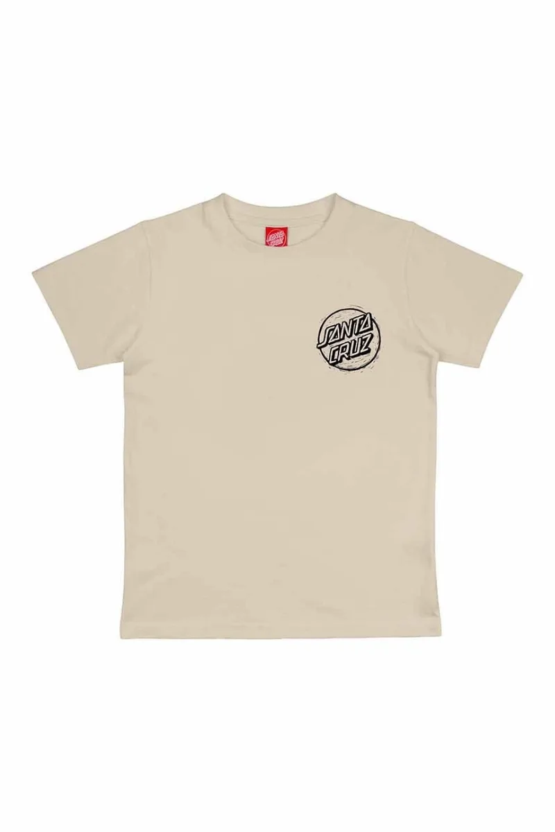 SANTA CRUZ T-Shirts Youth Stamped Opus Camo - WHITE-SCA-YTE-9157-WHITE