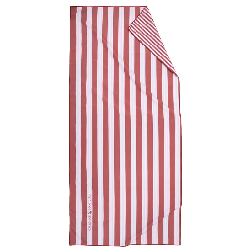 Greenwich polo club πετσετα θαλασσησ 80χ170 essential 5222 red