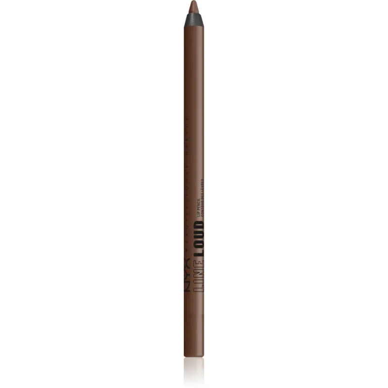 NYX Professional Makeup Line Loud Vegan μολύβι περιγράμματος για τα χείλη με ματ αποτελέσματα απόχρωση 17 - Rebel Kind 1,2 γρ
