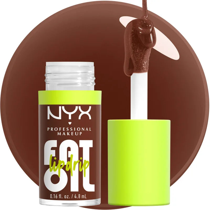 Nyx Professional Makeup Fat Oil Lip Drip Έλαιο Χειλιών για Εξαιρετικά Λαμπερό Αποτελέσμα & Προστασία 4.8ml - Sprinkle Sprinkle