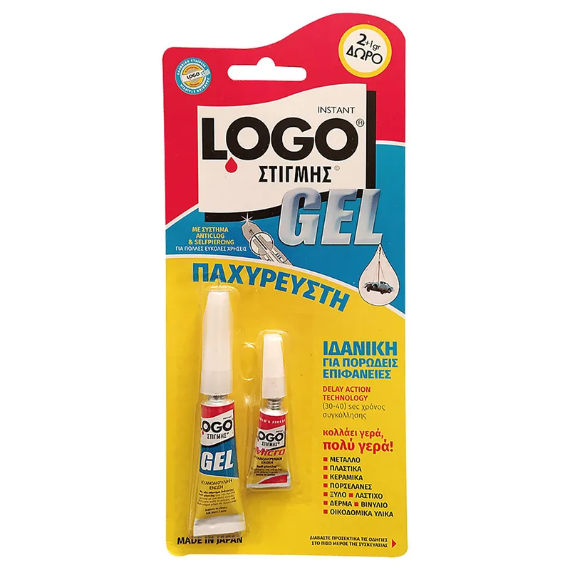 Κόλλα LOGO Gel Στιγμής 2g+1g Δώρο 19-245 - OEM - 19-245